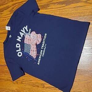 Old Navy NWT Patriotic Shirt - Boy's XL